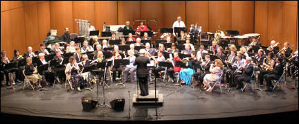 Saratoga Community Band, McAfee Performing Arts Center, Saratoga High School